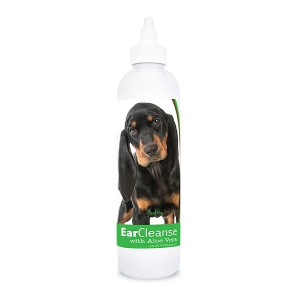 Healthy Breeds 840235197041 8 oz Coonhound Ear Cleanse with Aloe Vera Cucumber Melon - Black & Tan 840235197041 - main